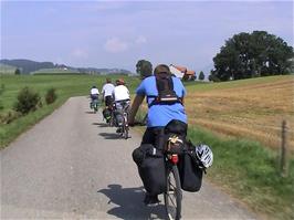 Riding through the finest Swiss scenery at Les Mosses, La Sionge, 31.3 miles into the ride